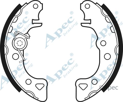 APEC BRAKING Jarrukenkäsarja SHU403